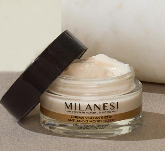 Crema viso anti-età montenapoleone texture Milanesi Skincare